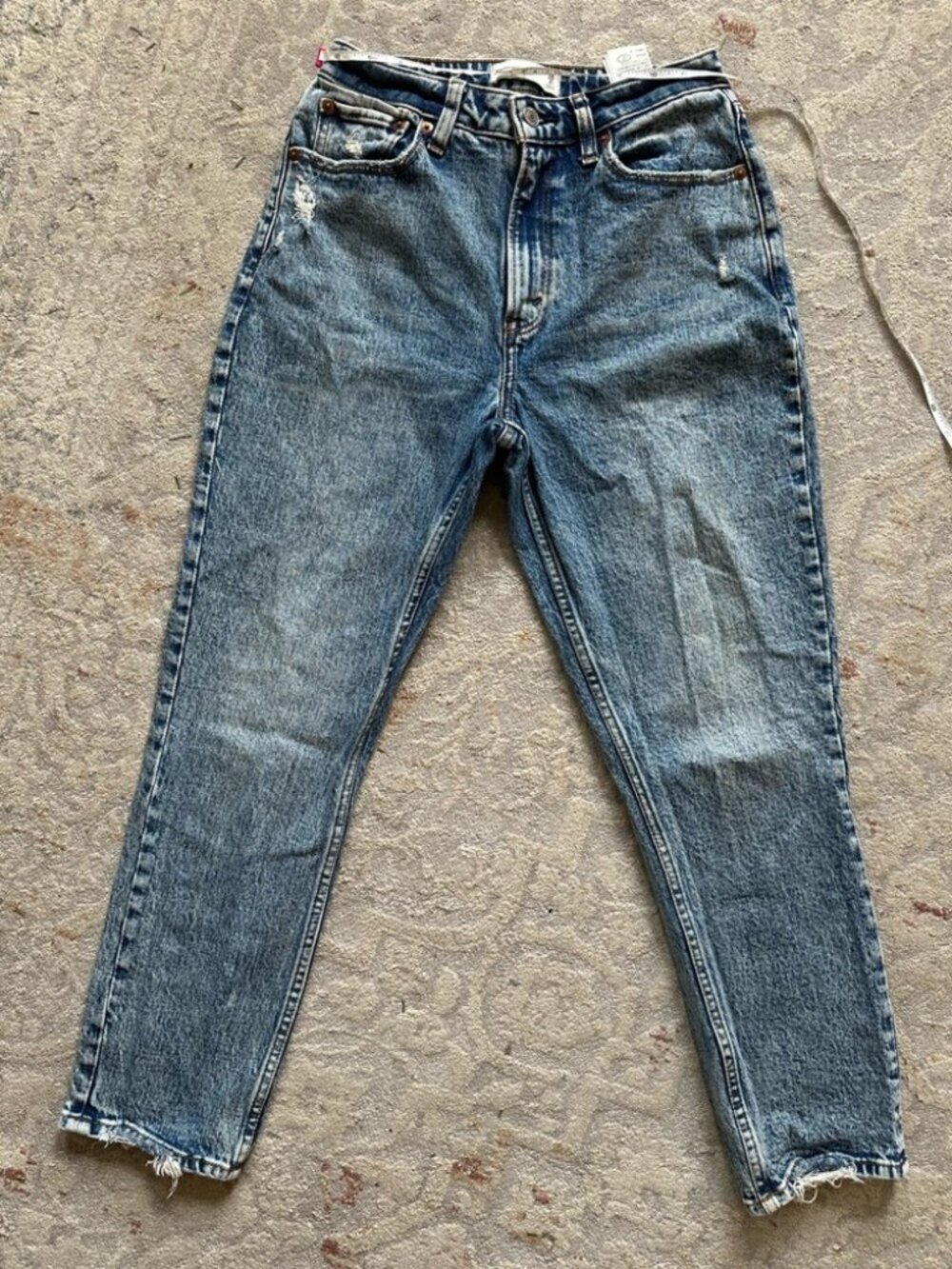 Curve Love Ultra High Rise Ankle Straight Jean
